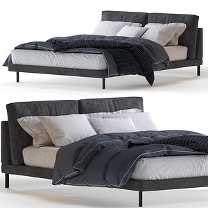 alivar bed lady b 3D