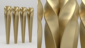 Twisted Leg 3D model model