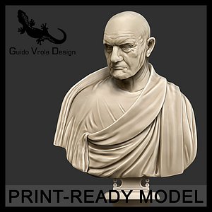3d printable roman empire consul model