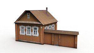 3D Village house model