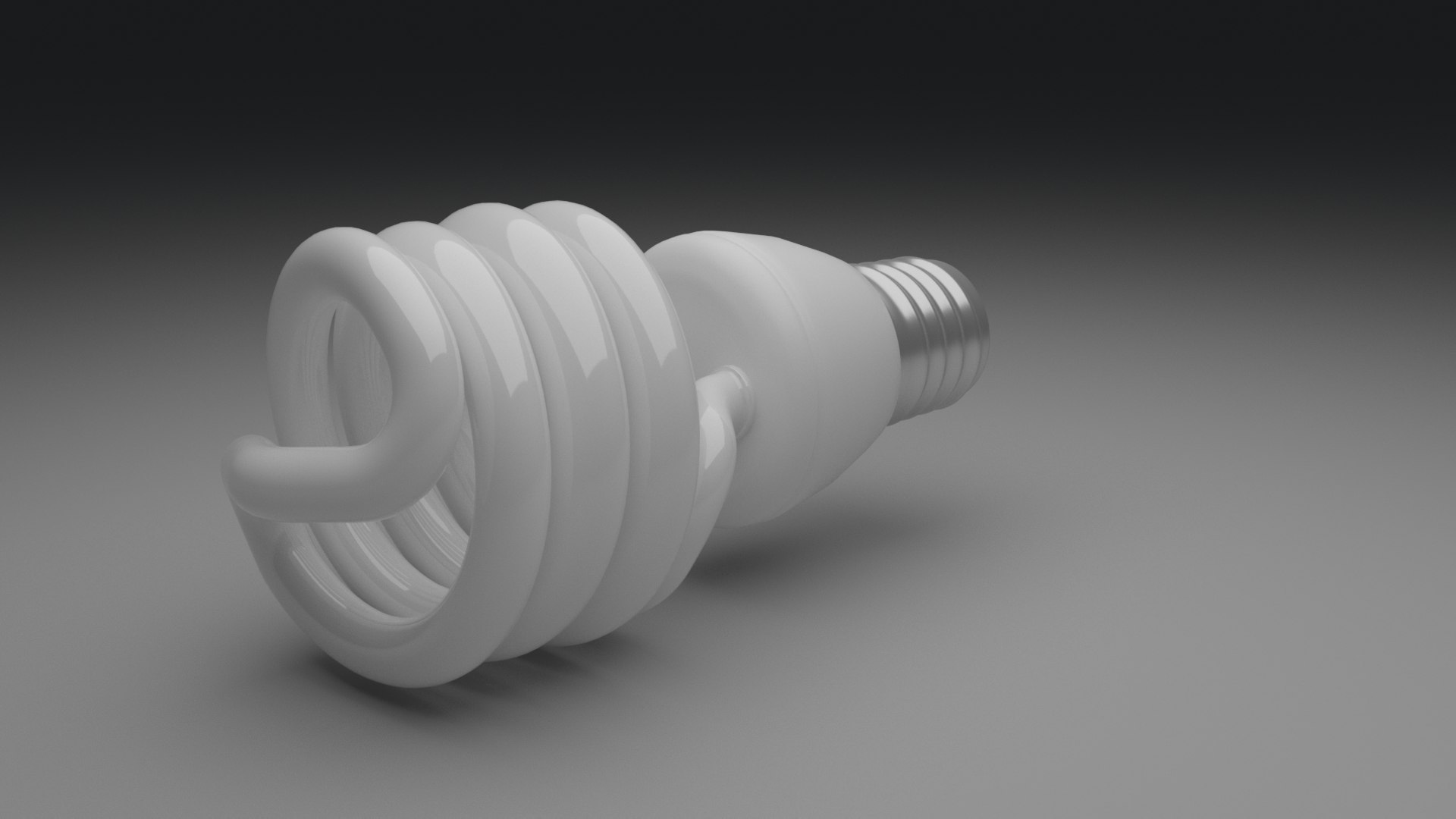 3D Model CFL Light Bulb - TurboSquid 1732869