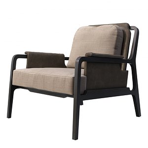 Fergus Lounge Chair Caste Collection