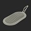 Tesla Key Fob Inside Cover Black