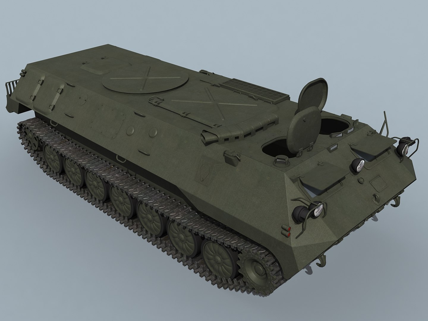 Soviet mt-lbu model - TurboSquid 1379435