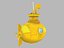 stylized submarine model