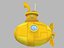 stylized submarine model