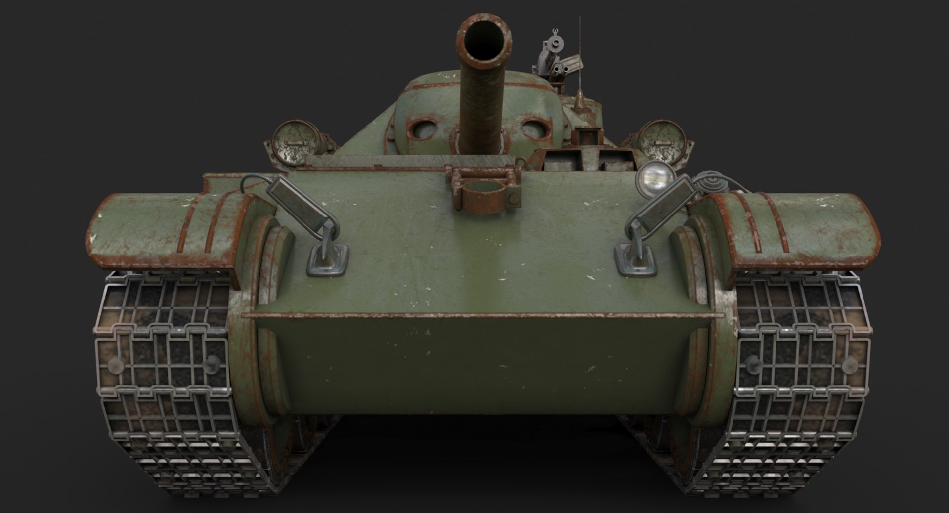 Tank uralmash su 101 3D - TurboSquid 1661565