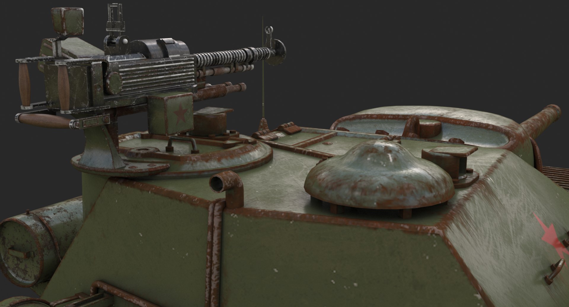 Tank uralmash su 101 3D - TurboSquid 1661565