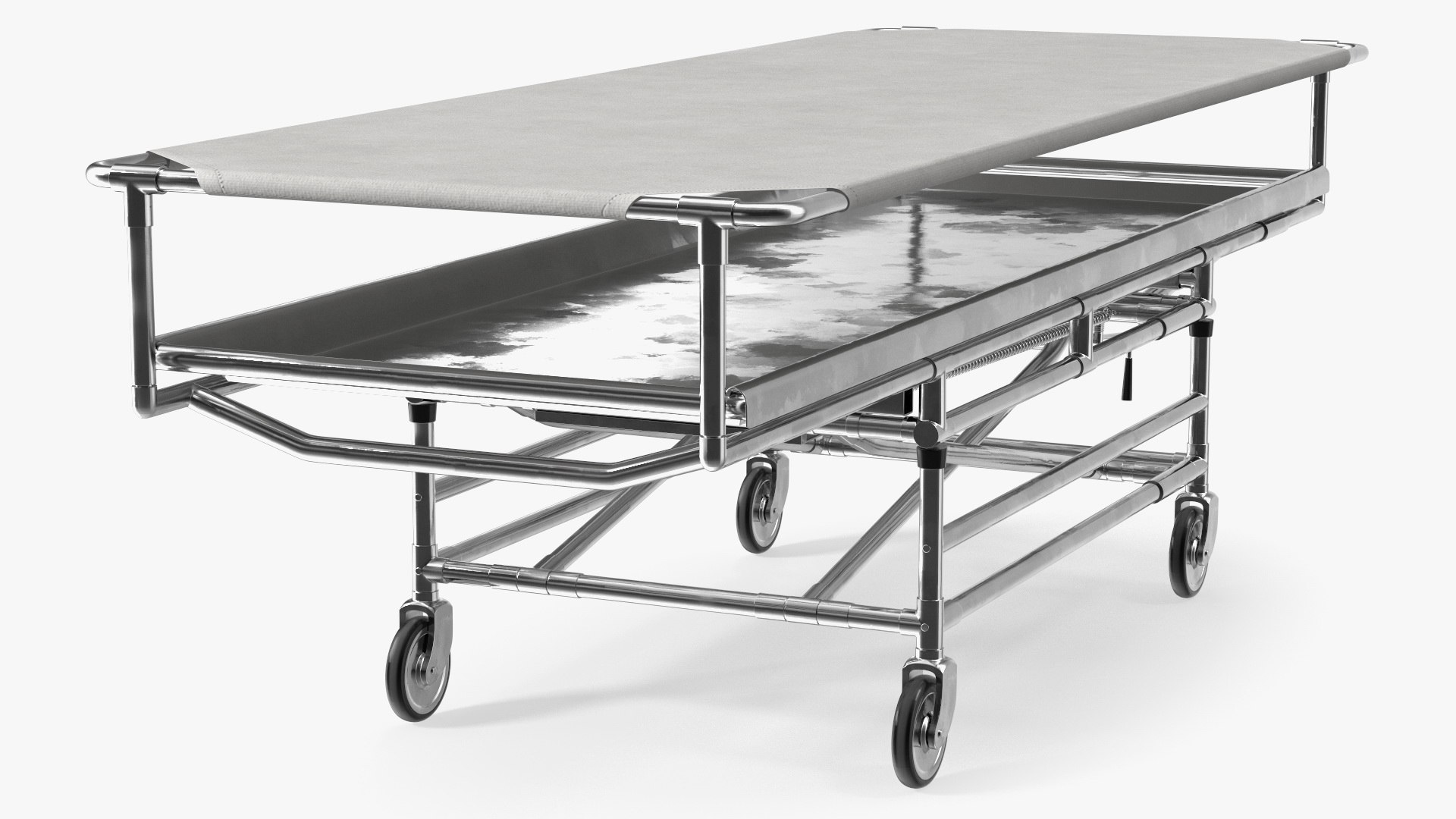 Hospital Beds Collection 5 3D model preview