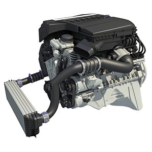 Turbo Straight Six-cylinder Petrol Engine