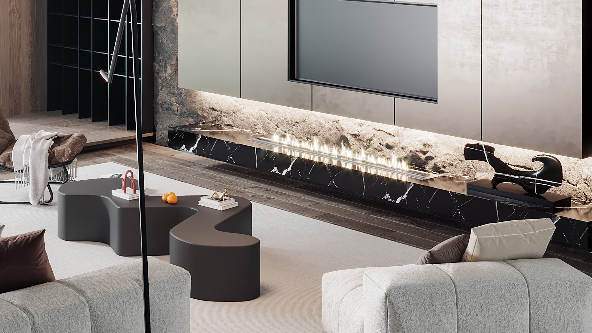 3D Modern Living Room Model - TurboSquid 2102006