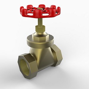 3d model gate valve