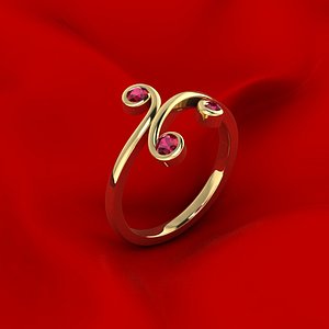 ornamental ring gems model