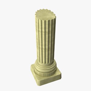 Cartoon Column 3D