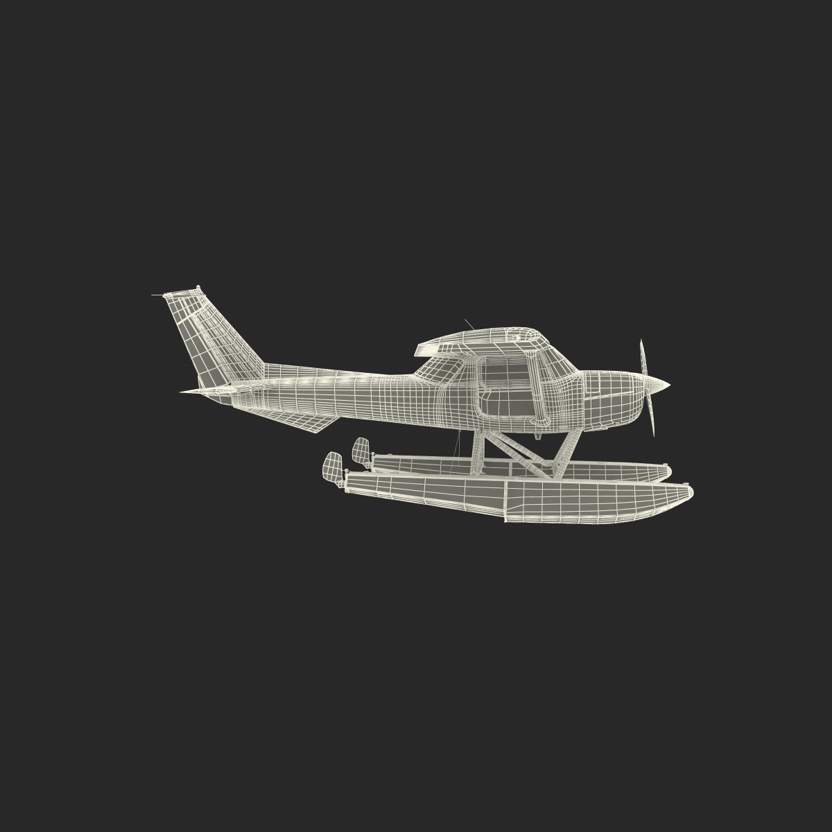 max cessna 150 seaplane rigged