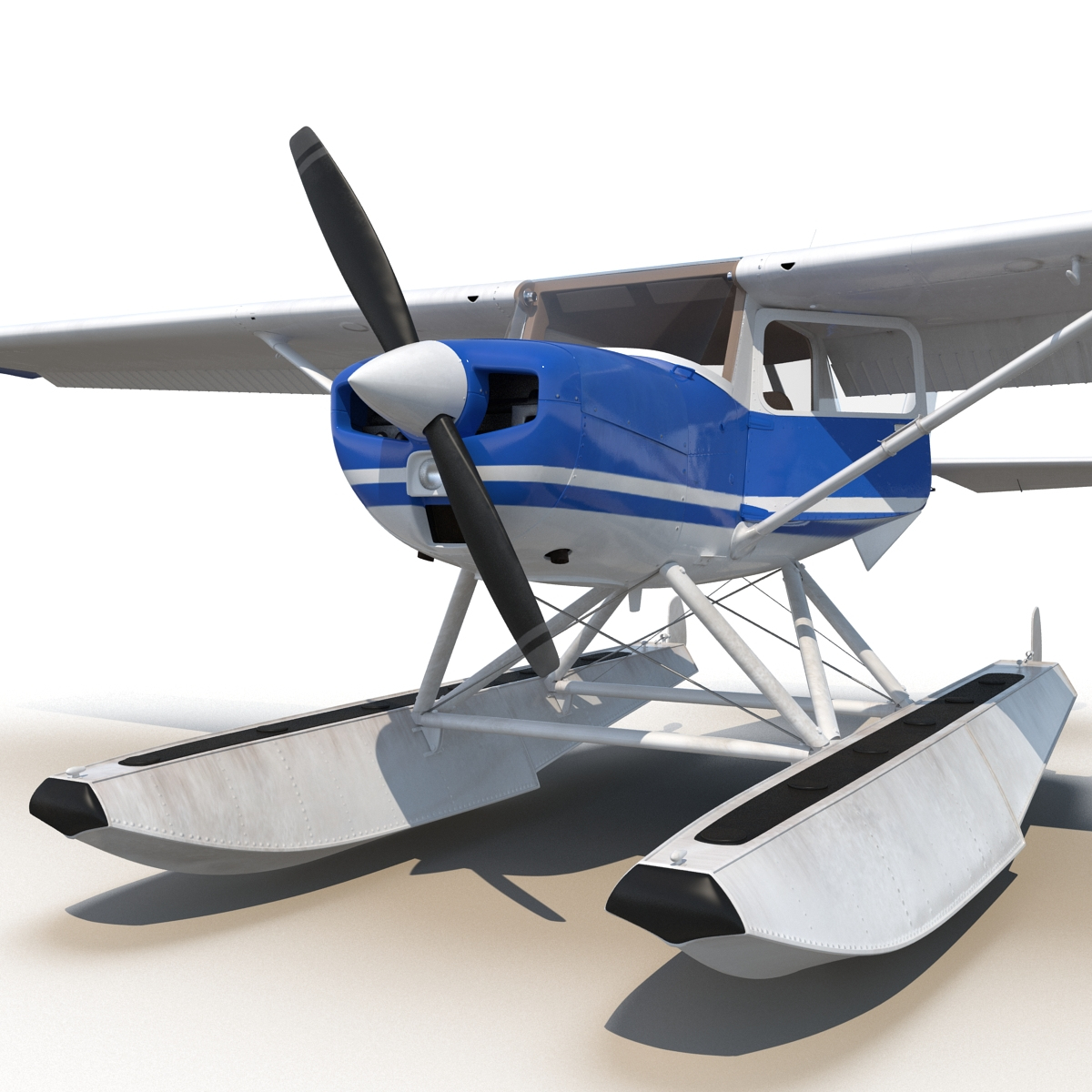 max cessna 150 seaplane rigged
