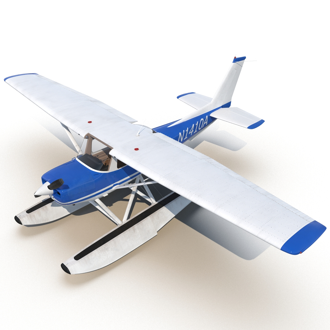 max cessna 150 seaplane rigged