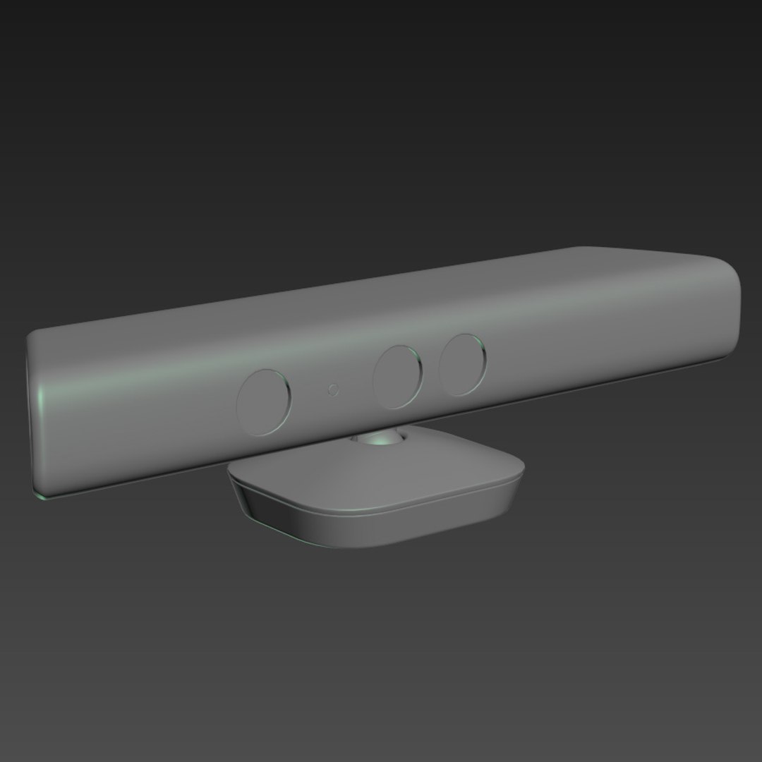 3D xbox microsoft kinect - TurboSquid 1322100