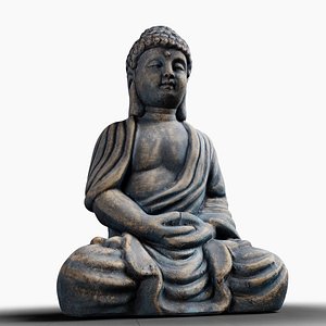 3D Buddha Photorealistic PBR Low-poly 3D model
