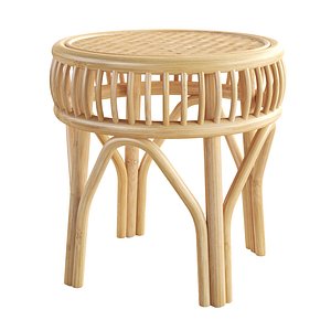 Zita rattan nightstand