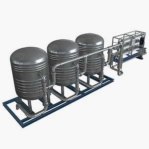 water filtration 3d model