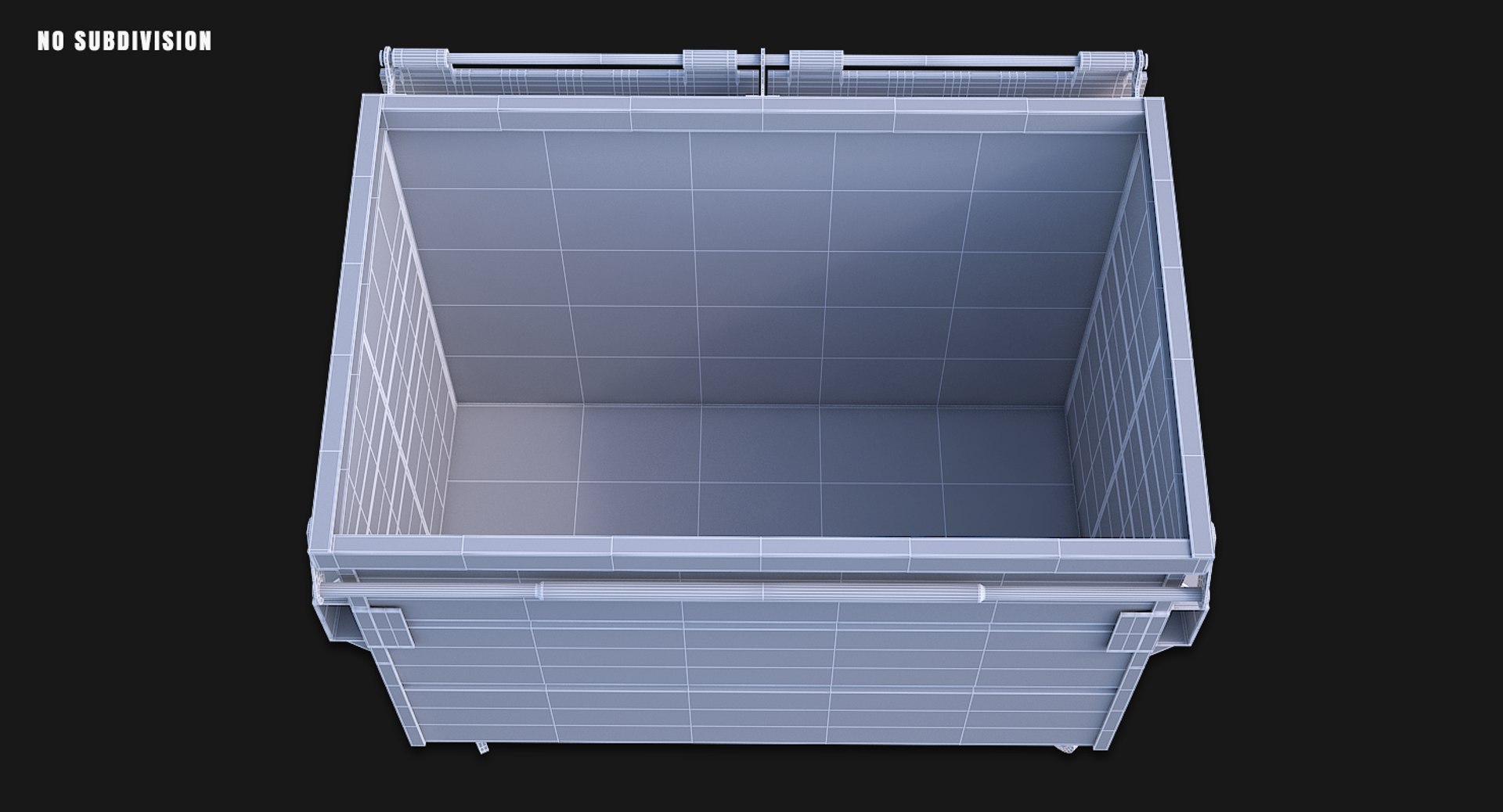 3d model of recycling dumpster https://p.turbosquid.com/ts-thumb/jm/FGAIcz/BM6dLwXU/wire003subd0/png/1479944705/1920x1080/fit_q87/05aedb9511b9e6b3923dbf741760dda37f52d124/wire003subd0.jpg