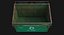 3d model of recycling dumpster