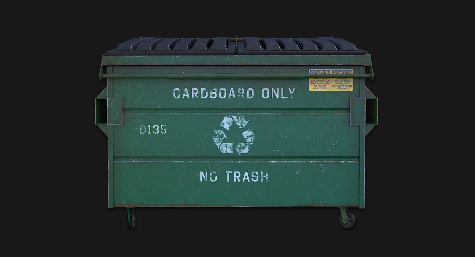 3d model of recycling dumpster https://p.turbosquid.com/ts-thumb/jm/FGAIcz/YrrgQdk0/preview1480x800008/png/1479944614/1920x1080/fit_q87/e5da425fbe29d2285569c7ead51c7ba08acfef9a/preview1480x800008.jpg