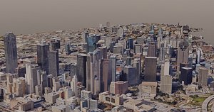 Dallas-City 3D model