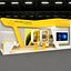 3D stall booth