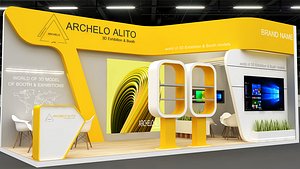 3D stall booth