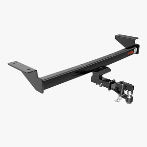 tow hitch receiver 3D