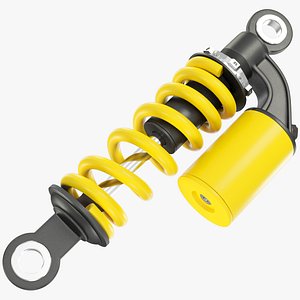 Shock Absorber V2 3D model