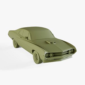 Ford Falcon 429 1970 3D model