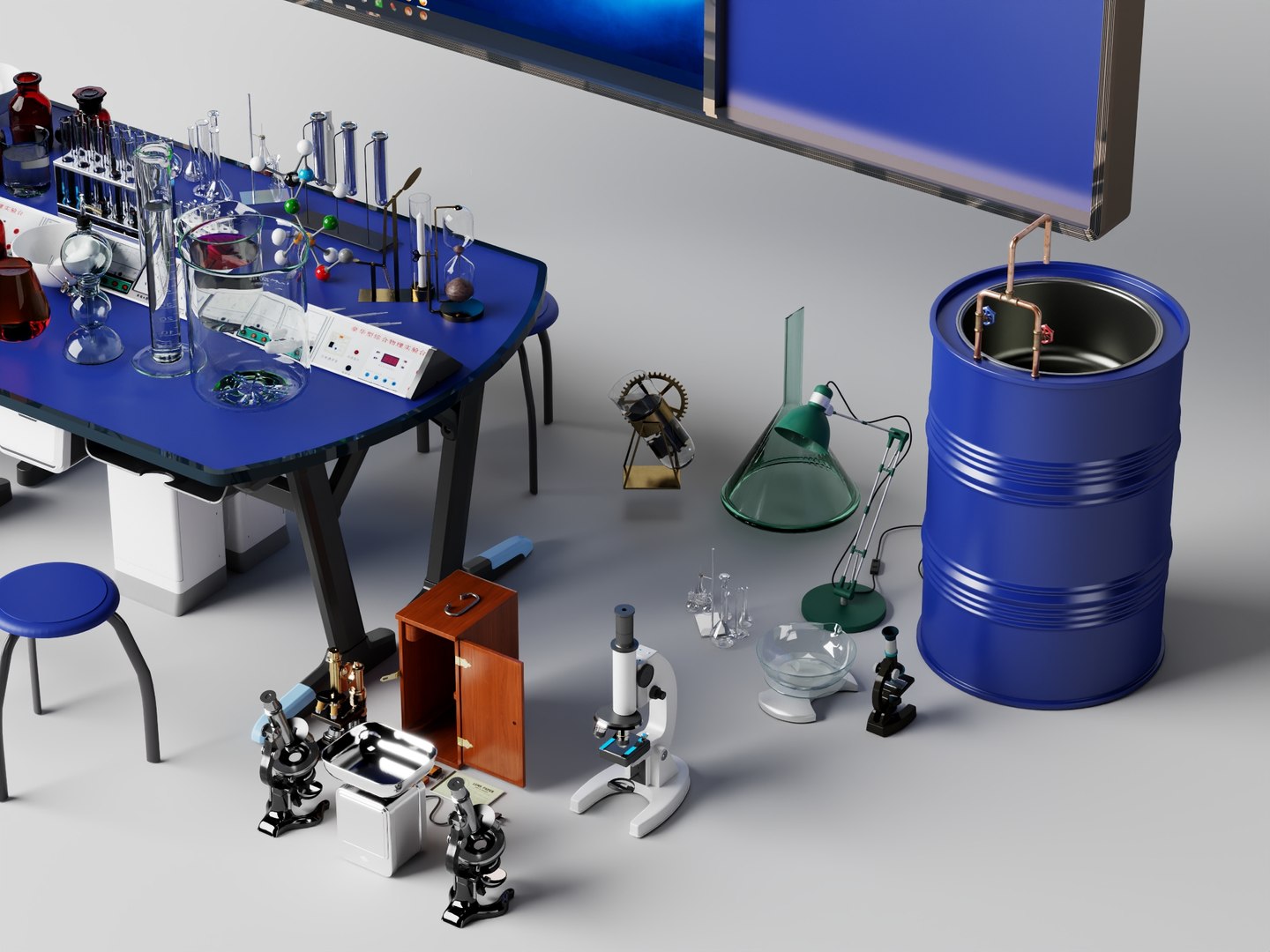 Chemistry Lab Experiment Table Scene 3D Model model https://p.turbosquid.com/ts-thumb/jm/TOKEeG/Ee/14/jpg/1781953143/1920x1080/fit_q87/0baade53048030ac3c50862945bc217731e68702/14.jpg