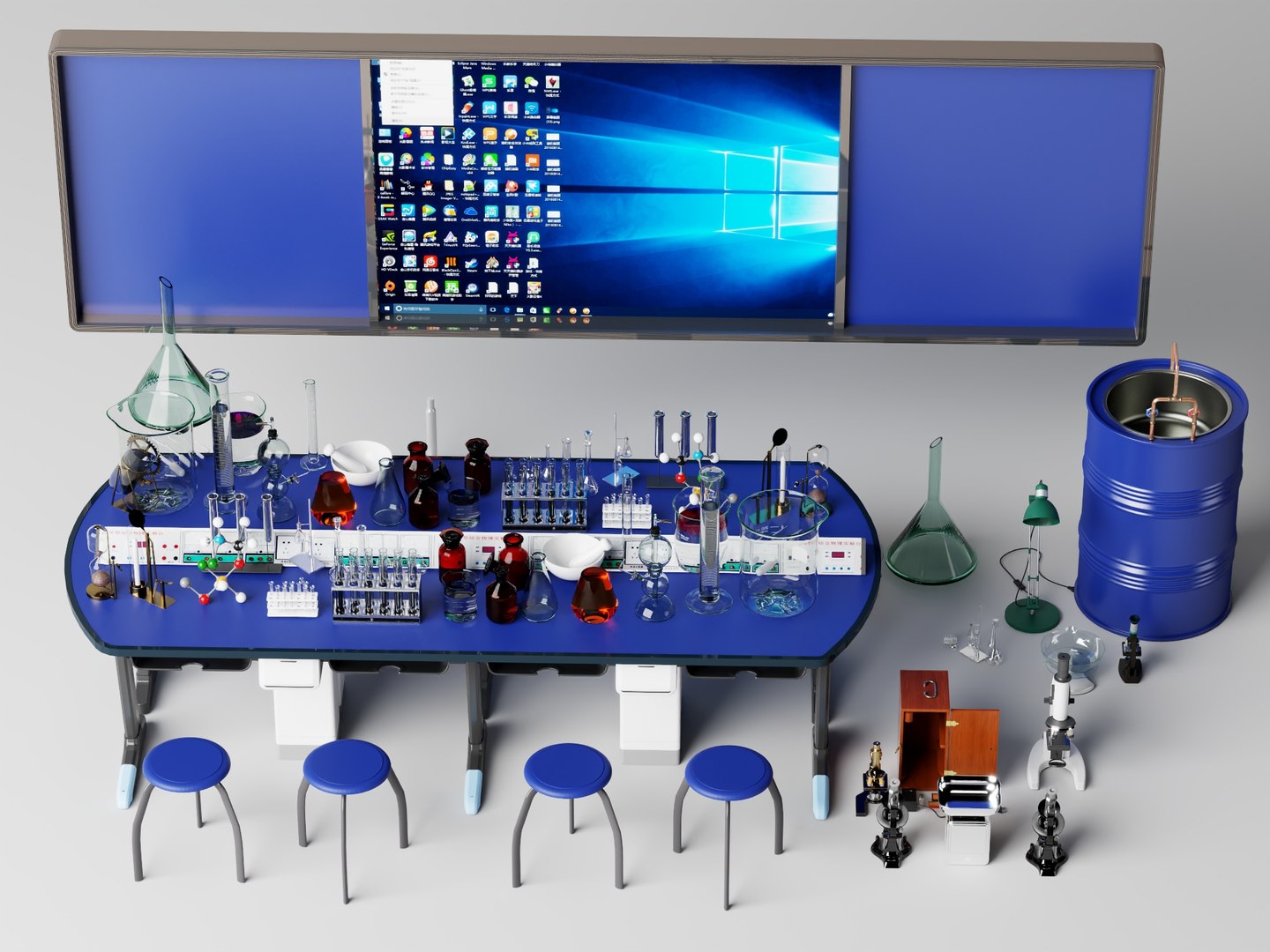 Chemistry Lab Experiment Table Scene 3D Model model https://p.turbosquid.com/ts-thumb/jm/TOKEeG/bX/110/jpg/1781953166/1920x1080/fit_q87/05c8663458405a8986d60de2e0f47aafb4e2ea78/110.jpg