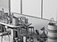 Modelo 3D de uma mesa de experimentos de laboratório de química
