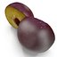 Plum Half 3D Model