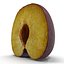 Plum Half 3D Model