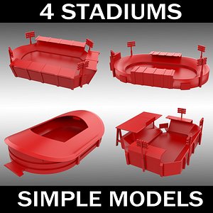 Stadium - collection of 4