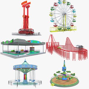 Amusement Theme Park Collection 4