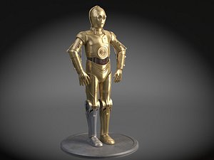 3d star wars droid model