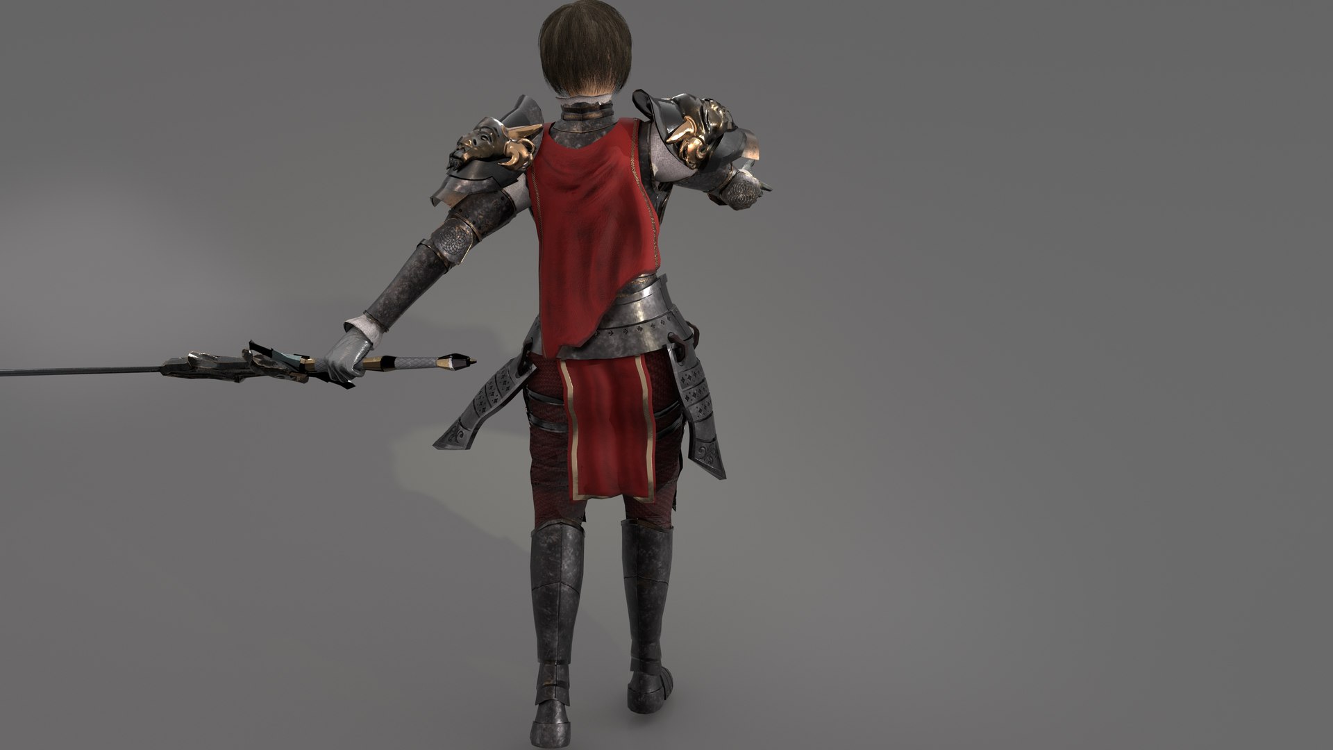 3D Model Rigged Knight - TurboSquid 1629146