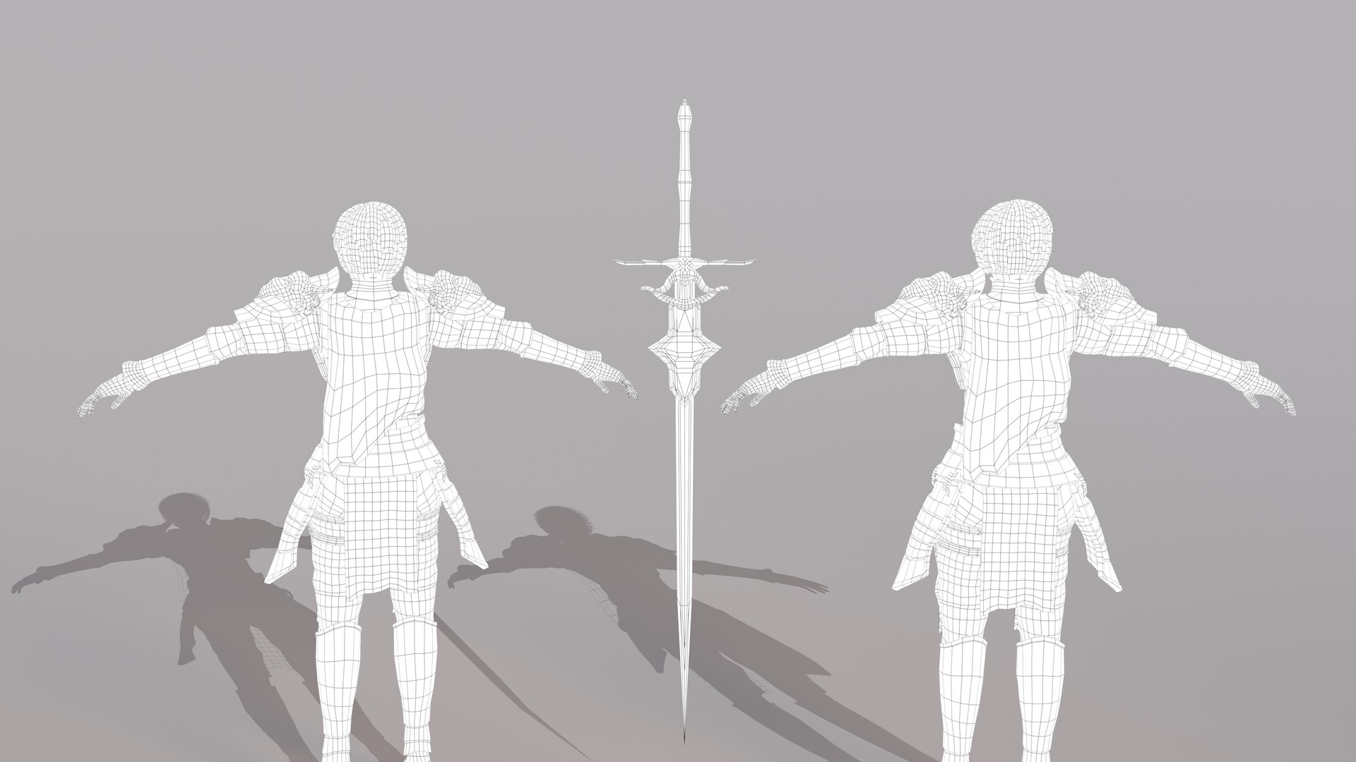 3D Model Rigged Knight - TurboSquid 1629146