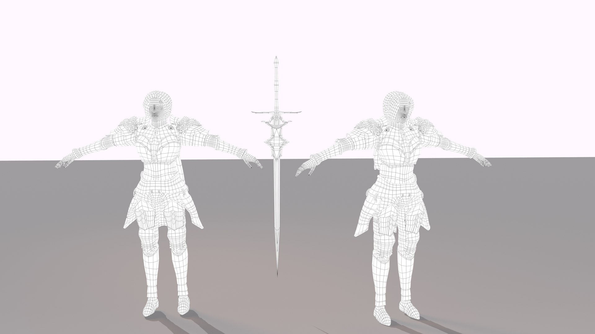 3D Model Rigged Knight - TurboSquid 1629146
