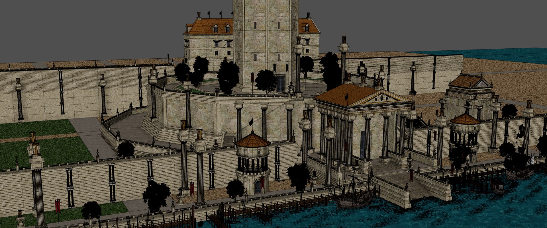 Caesarea Lighthouse environment 3D model https://p.turbosquid.com/ts-thumb/jm/e81aGw/JD/cesarea_light13/jpg/1735389940/1920x1080/fit_q87/f4591038bf10fd36ebf2a3dbf5f99183e6ff57f8/cesarea_light13.jpg