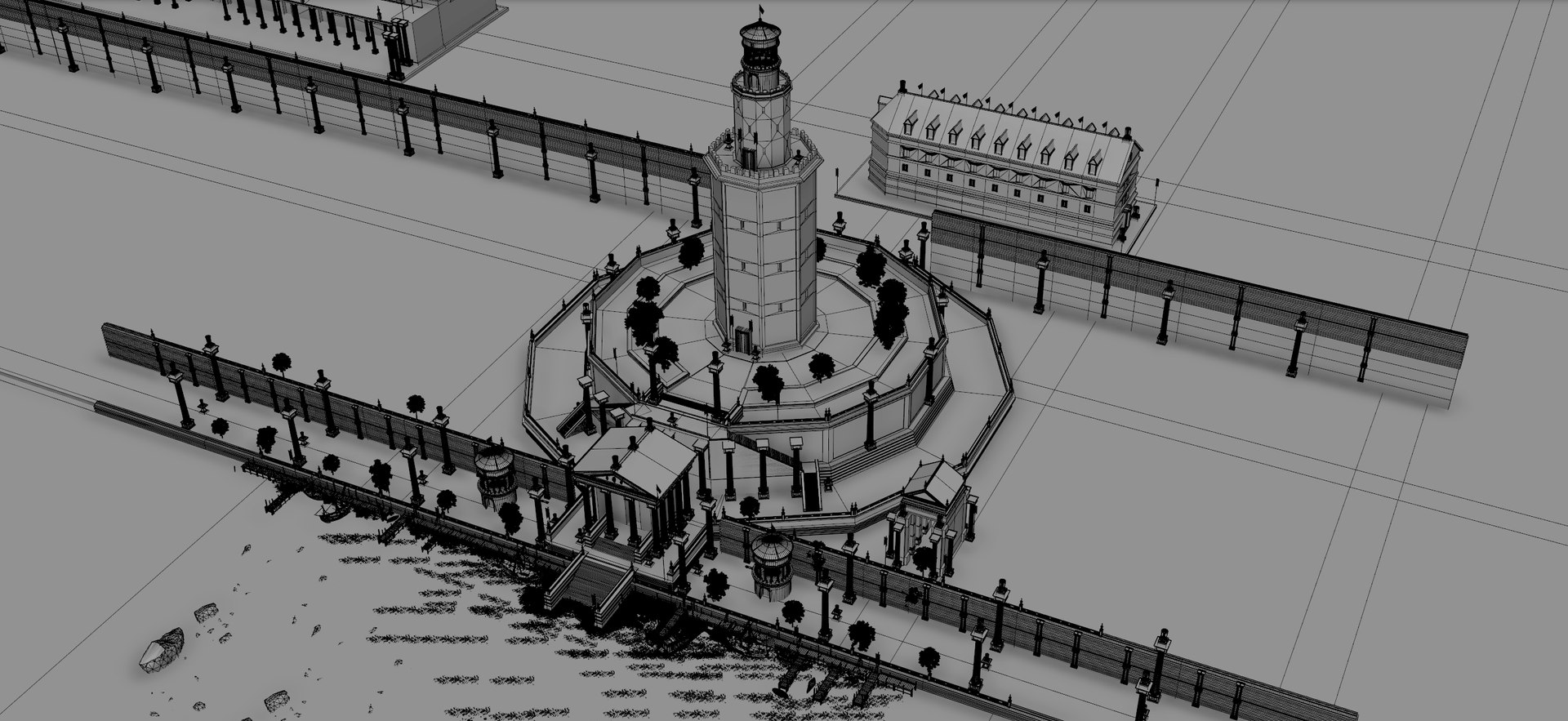 Caesarea Lighthouse environment 3D model https://p.turbosquid.com/ts-thumb/jm/e81aGw/di/cesarea_light15/jpg/1735389940/1920x1080/fit_q87/2b39698ef22093ad5786bf23c77a7616188c8281/cesarea_light15.jpg