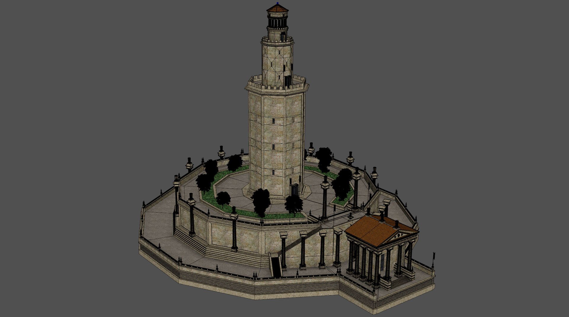 Caesarea Lighthouse environment 3D model https://p.turbosquid.com/ts-thumb/jm/e81aGw/hH/lighthouse6/jpg/1735386634/1920x1080/fit_q87/638a3a273719e5db3bd1ffa3701a866b68f3a65f/lighthouse6.jpg