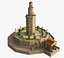 Caesarea Lighthouse environment