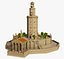 Caesarea Lighthouse environment